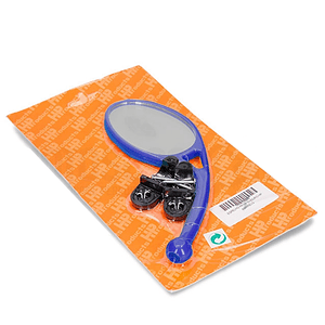 Espelho Retrovisor Universal com Abraçadeira Esquerdo (Azul)