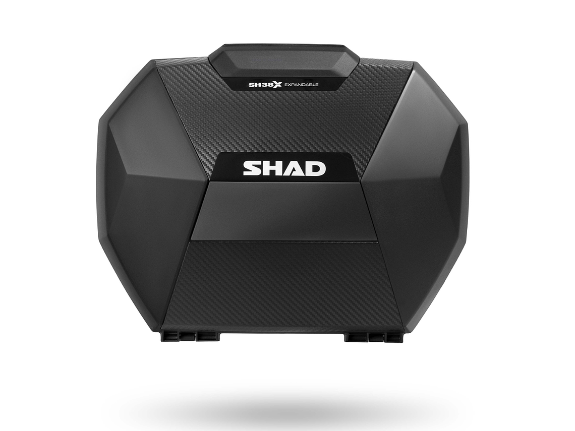 Malas Laterais Expansíveis SHAD SH38X (Painel Carbono)  1