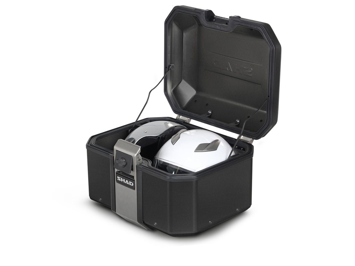 Top Case Alumínio SHAD TR48 (Preto)  2