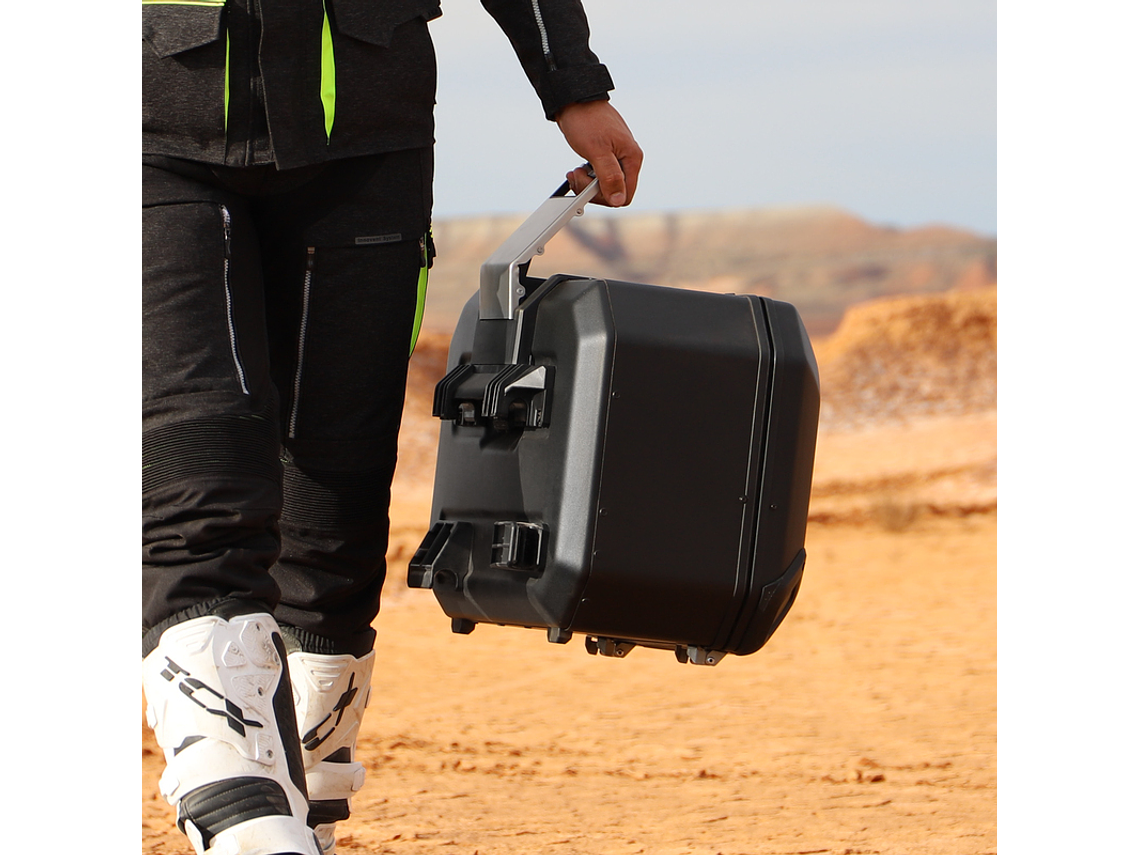 Top Case Alumínio SHAD TR48 (Preto)  9