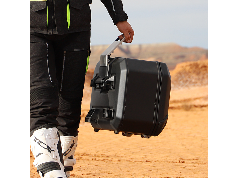 Top Case Alumínio SHAD TR48 (Preto)  9