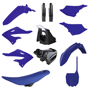 Kit Plásticos Yamaha YZ125/250 (02-21) Restyling 2022 Cor OEM