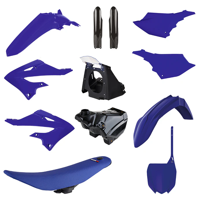 Kit Plásticos Yamaha YZ125/250 (02-21) Restyling 2022 Cor OEM 1