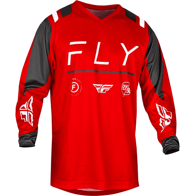 Camisola MX Fly Racing F-16 (Vermelho)