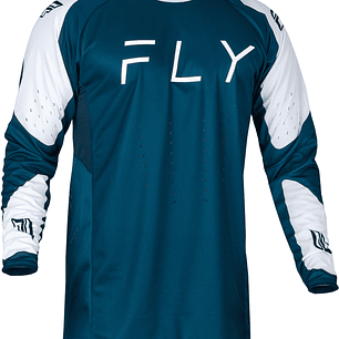 Camisola MX Fly Racing Evolution Dst (Azul/Branco)