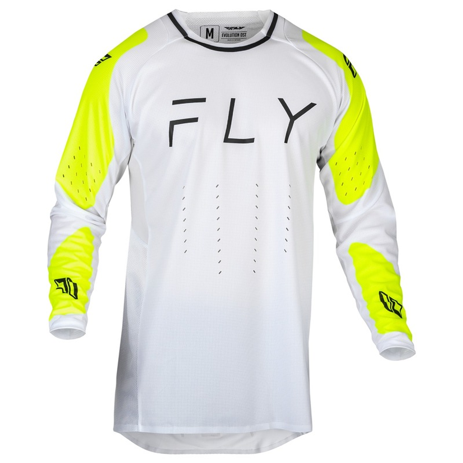 Camisola MX Fly Racing Evolution Dst (Branco/Neon) 1