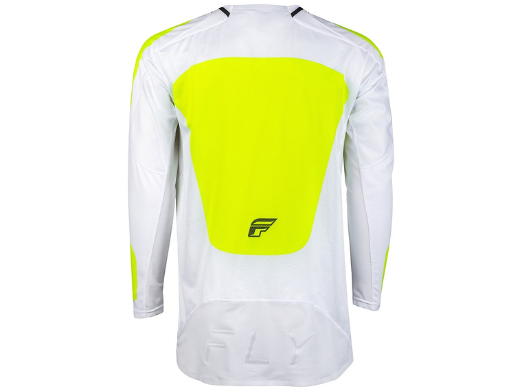 Camisola MX Fly Racing Evolution Dst (Branco/Neon) 2