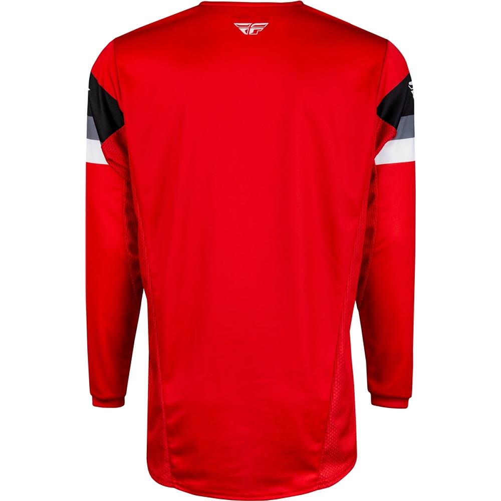 Camisola MX Fly Racing Kinetic Prix (Vermelho) 