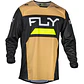 Camisola Fly Racing Kinetic Reload Jersey (Preto/Amarelo) - Thumbnail 1