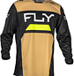 Camisola Fly Racing Kinetic Reload Jersey (Preto/Amarelo) - thumbnail 1