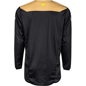 Camisola Fly Racing Kinetic Reload Jersey (Preto/Amarelo)