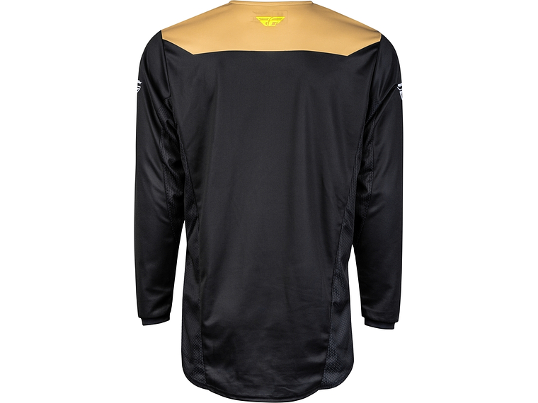 Camisola Fly Racing Kinetic Reload Jersey (Preto/Amarelo) 2