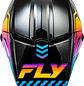 Capacete Fly Racing Kinetic Menace (Preto/Sunrise)  - Thumbnail 3