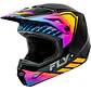 Capacete Fly Racing Kinetic Menace (Preto/Sunrise)  - Thumbnail 1