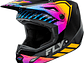 Capacete Fly Racing Kinetic Menace (Preto/Sunrise)  - vignette 1