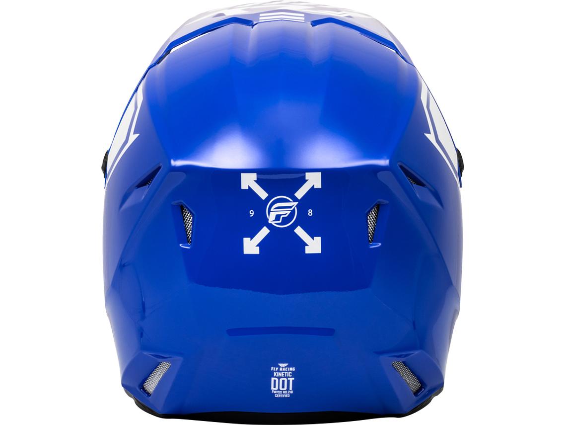 Capacete FLY RACING Kinetic Menace (Azul)  2