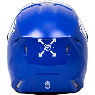 Capacete FLY RACING Kinetic Menace (Azul) 