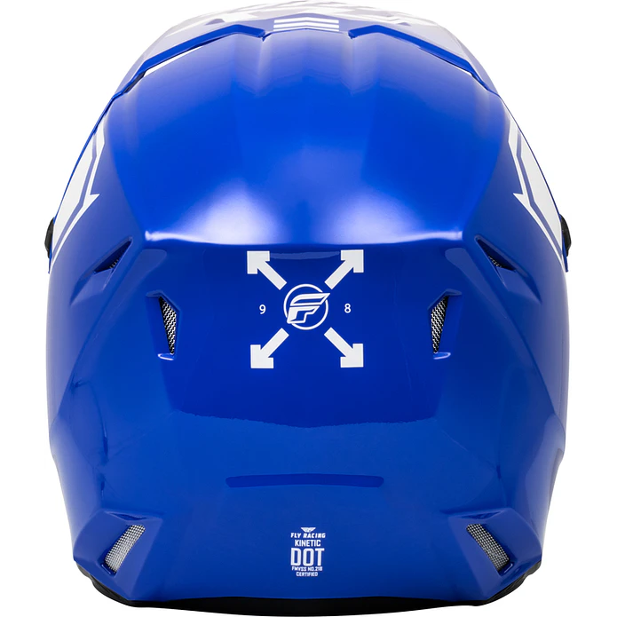 Capacete FLY RACING Kinetic Menace (Azul)  2