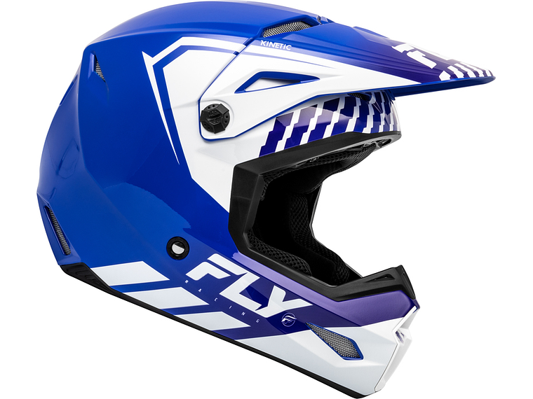 Capacete FLY RACING Kinetic Menace (Azul)  4