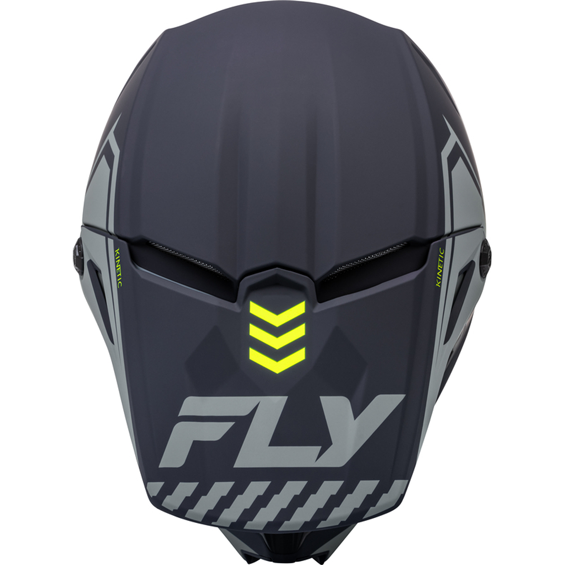 Capacete FLY RACING Kinetic Menace (Cinza Mate)  3