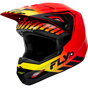 Capacete FLY RACING Kinetic Menace (Cinza Mate) 