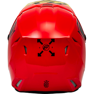 Capacete FLY RACING Kinetic Menace (Cinza Mate) 