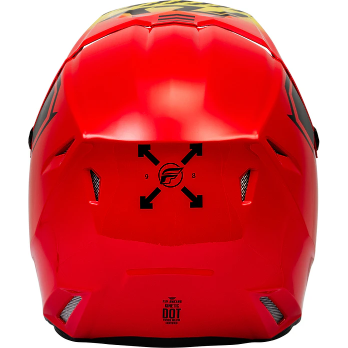 Capacete FLY RACING Kinetic Menace (Cinza Mate)  2