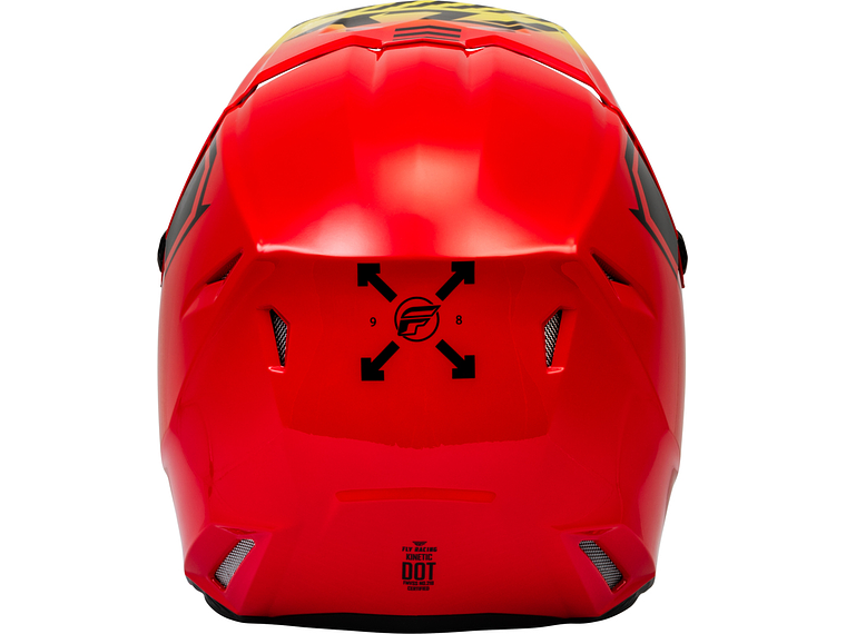 Capacete FLY RACING Kinetic Menace (Cinza Mate)  2