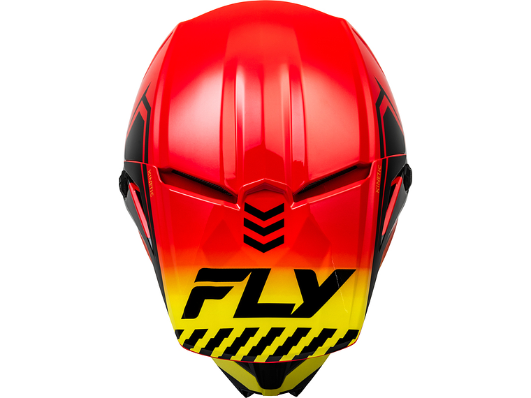 Capacete FLY RACING Kinetic Menace (Cinza Mate)  3