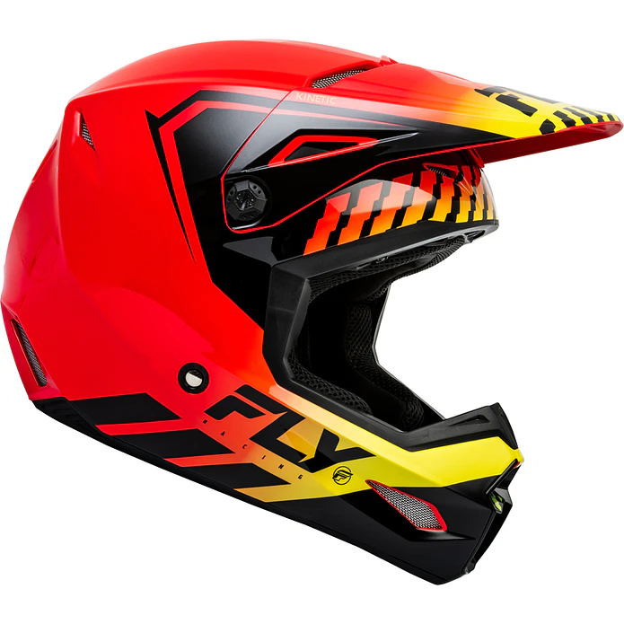 Capacete FLY RACING Kinetic Menace (Cinza Mate)  4