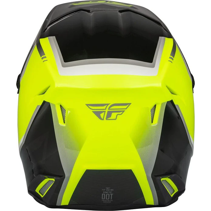 Capacete Fly Racing Kinetic Vision (Amarelo Fluo)  2