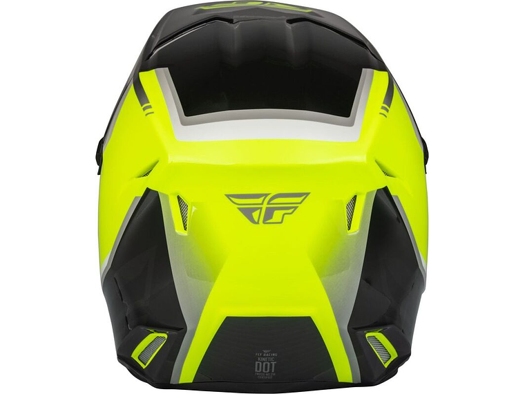 Capacete Fly Racing Kinetic Vision (Amarelo Fluo)  2
