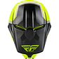 Capacete Fly Racing Kinetic Vision (Amarelo Fluo)  - Thumbnail 3