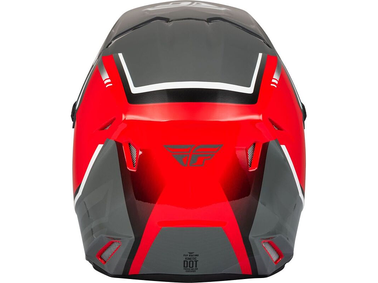 Capacete Fly Racing Kinetic Vision (Vermelho)  2