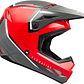 Capacete Fly Racing Kinetic Vision (Vermelho)  - Miniatura 4