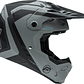 Capacete Fly Racing Formula CP Krypton (Preto/Cinza) - Thumbnail 4
