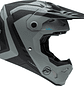 Capacete Fly Racing Formula CP Krypton (Preto/Cinza) - Thumbnail 4