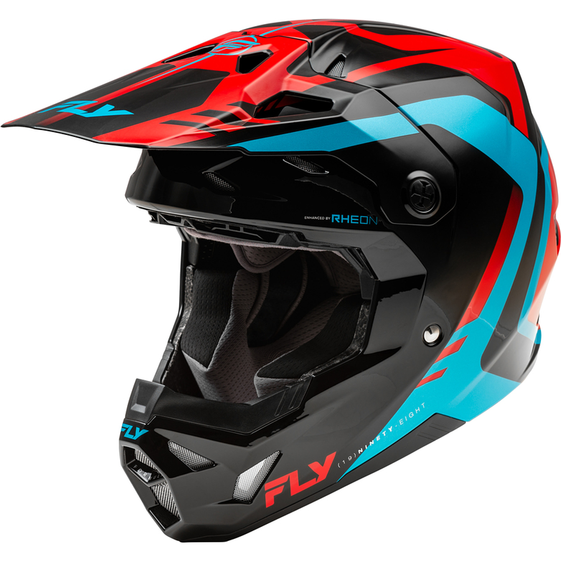 Capacete Fly Racing Formula CP Krypton (Vermelho/Preto/Azul)  1