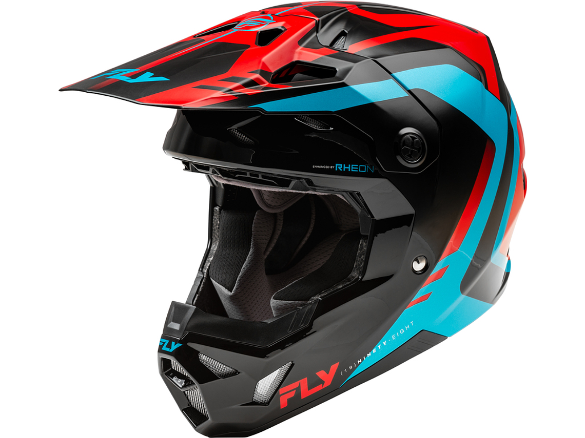 Capacete Fly Racing Formula CP Krypton (Vermelho/Preto/Azul)  1