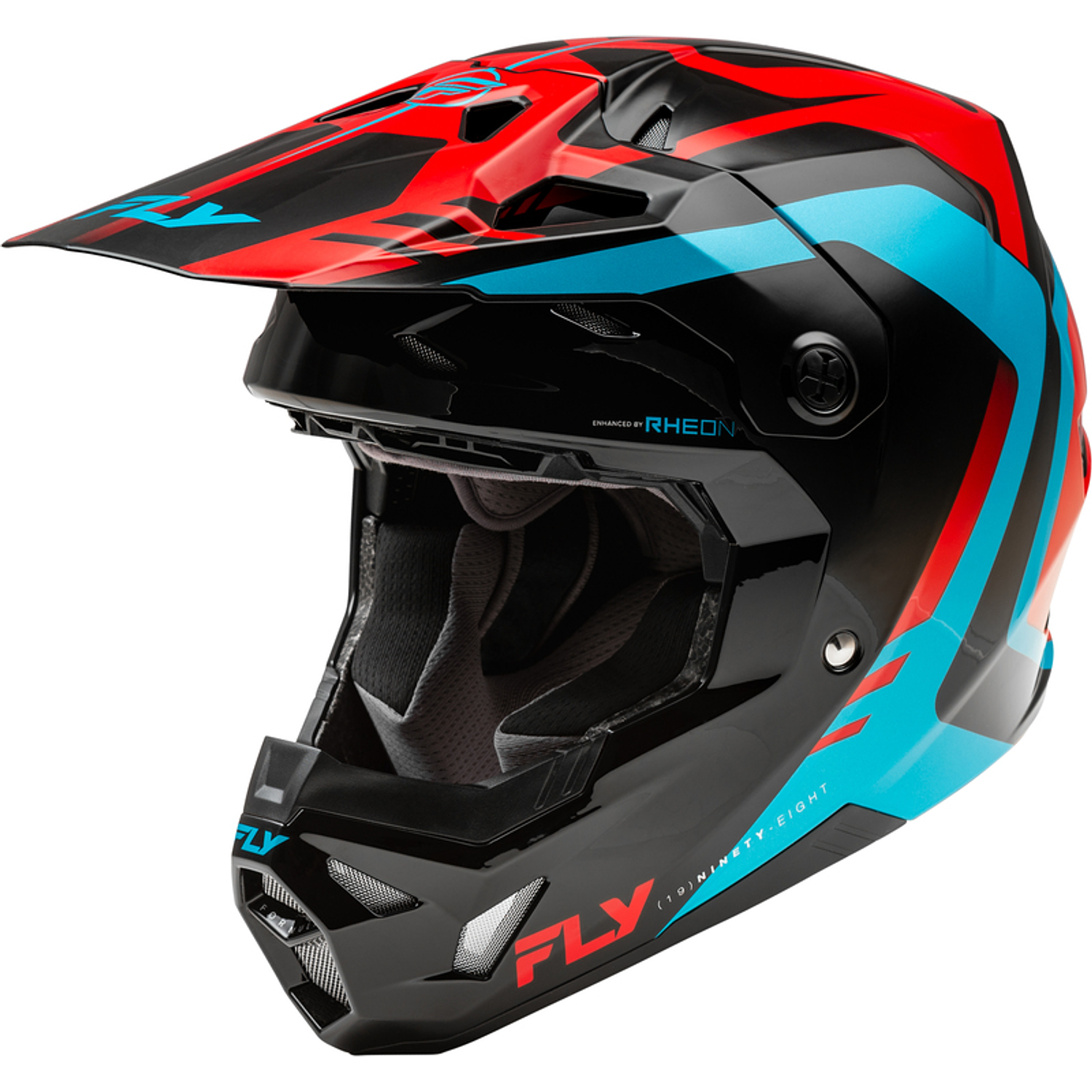 Capacete Fly Racing Formula CP Krypton (Vermelho/Preto/Azul)  1