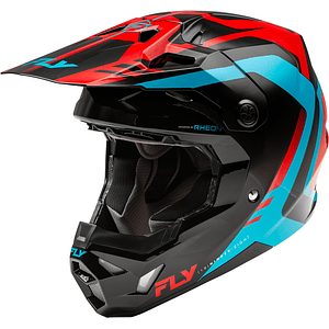 Capacete Fly Racing Formula CP Krypton (Vermelho/Preto/Azul) 