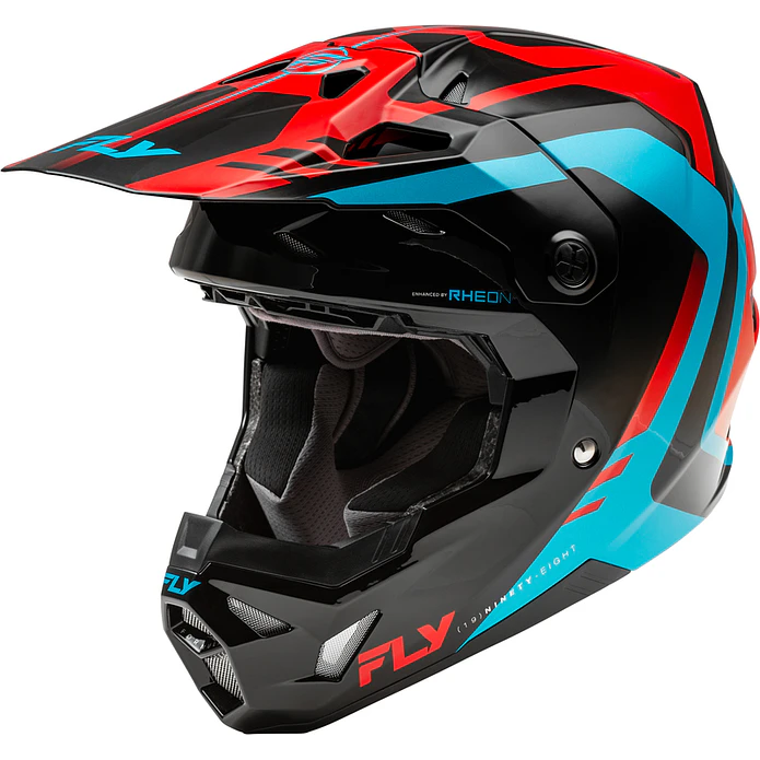 Capacete Fly Racing Formula CP Krypton (Vermelho/Preto/Azul)  1