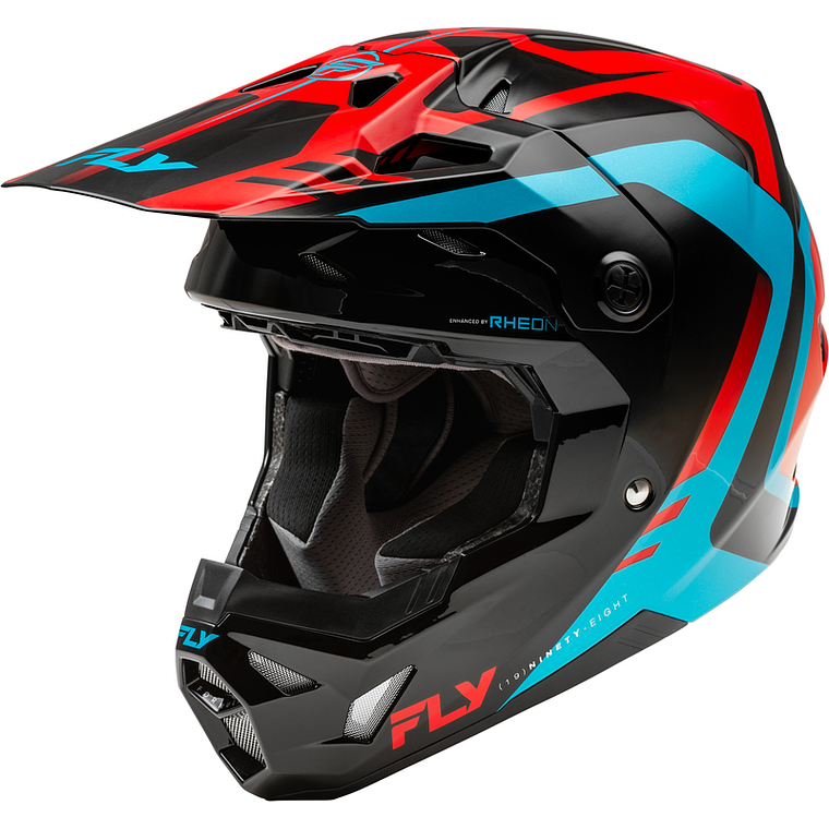 Capacete Fly Racing Formula CP Krypton (Vermelho/Preto/Azul)  1