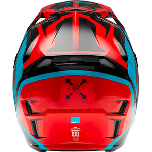 Capacete Fly Racing Formula CP Krypton (Vermelho/Preto/Azul) 