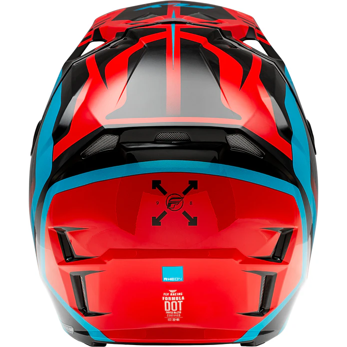 Capacete Fly Racing Formula CP Krypton (Vermelho/Preto/Azul)  2