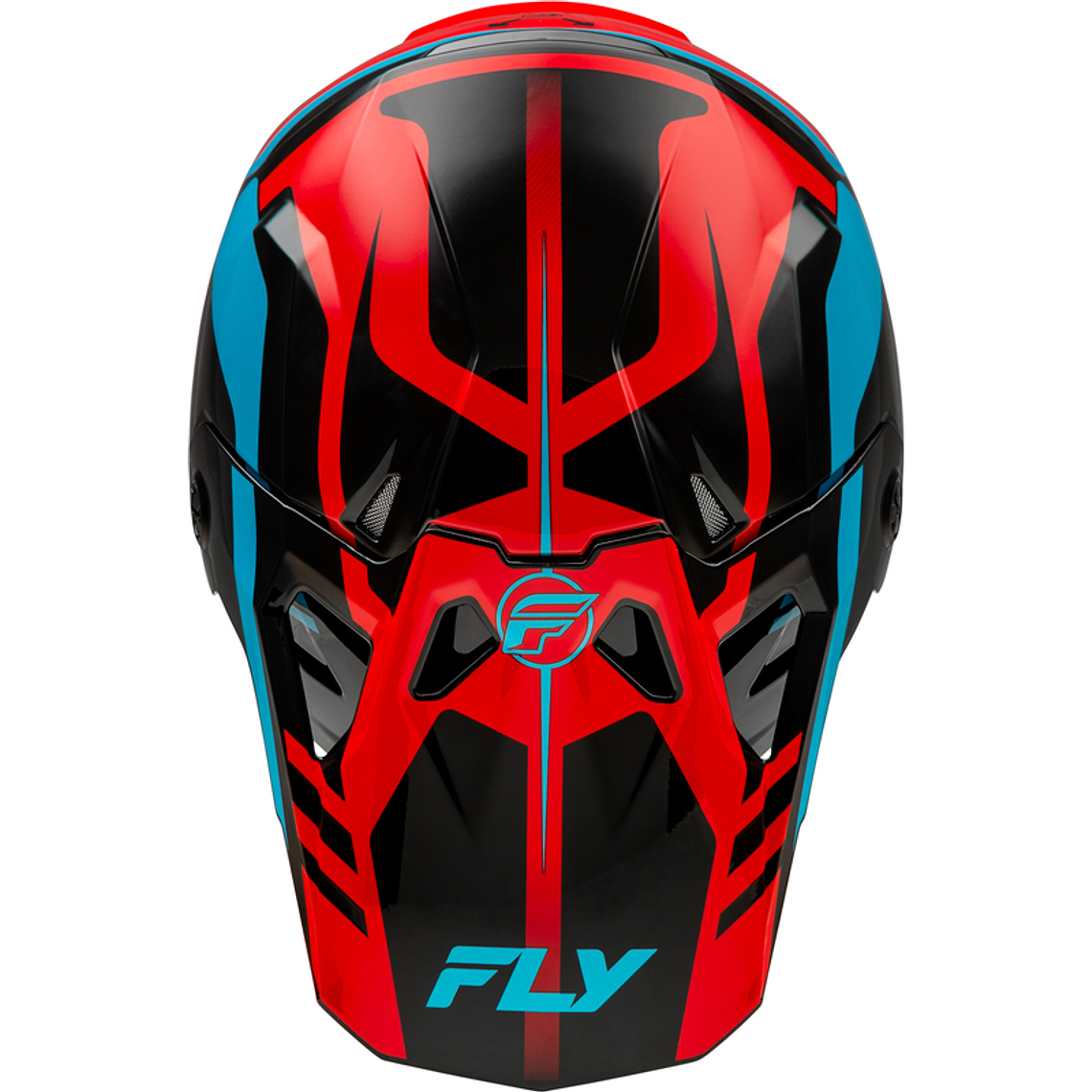Capacete Fly Racing Formula CP Krypton (Vermelho/Preto/Azul)  3
