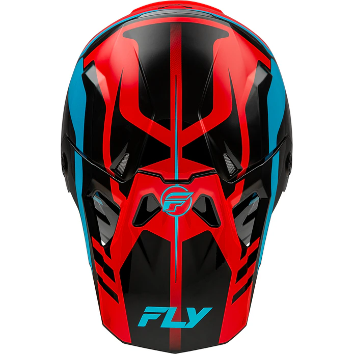 Capacete Fly Racing Formula CP Krypton (Vermelho/Preto/Azul)  3