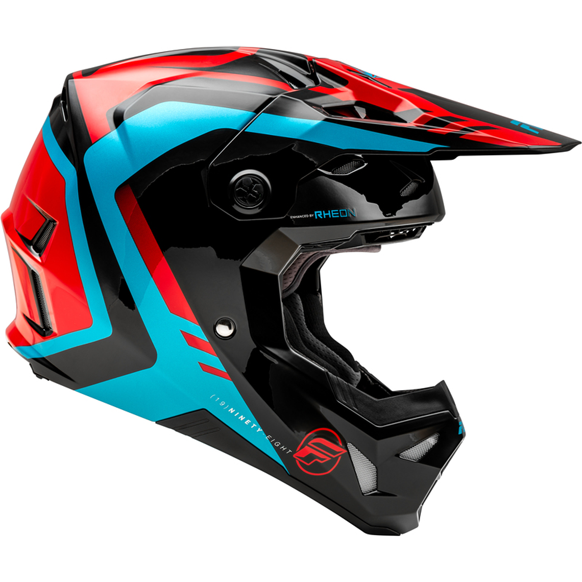 Capacete Fly Racing Formula CP Krypton (Vermelho/Preto/Azul)  4