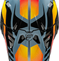 Capacete Fly Racing Formula CP Krypton (Cinza/Preto/Eletric Fade)  - Thumbnail 3