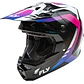 Capacete Fly Racing Formula CP Krypton (Branco/Preto/Roxo)  - Thumbnail 1